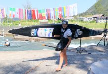 Zadnji trening pred začetkom 2025 ICF svetovnega pokala v slalomu na divjih vodah Ljubljana – Tacen