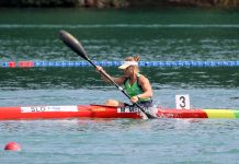 Mia Medved in Matevž Manfreda v nedeljo zanesljivo do posamičnih državnih naslovov v sprintu na mirnih vodah